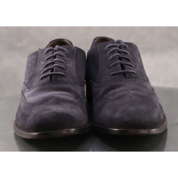 John Varvatos Men\'s Wingtip Oxfords Dress Shoes Size 12 M Nubuck Leather Blue main image 9